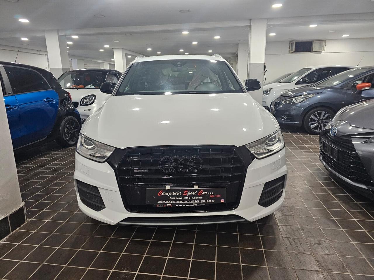 NUOVA AUDI Q3 S-LINE IDENTITY BLACK S-TRONIC 2.0 TDI 150CV QUATTRO