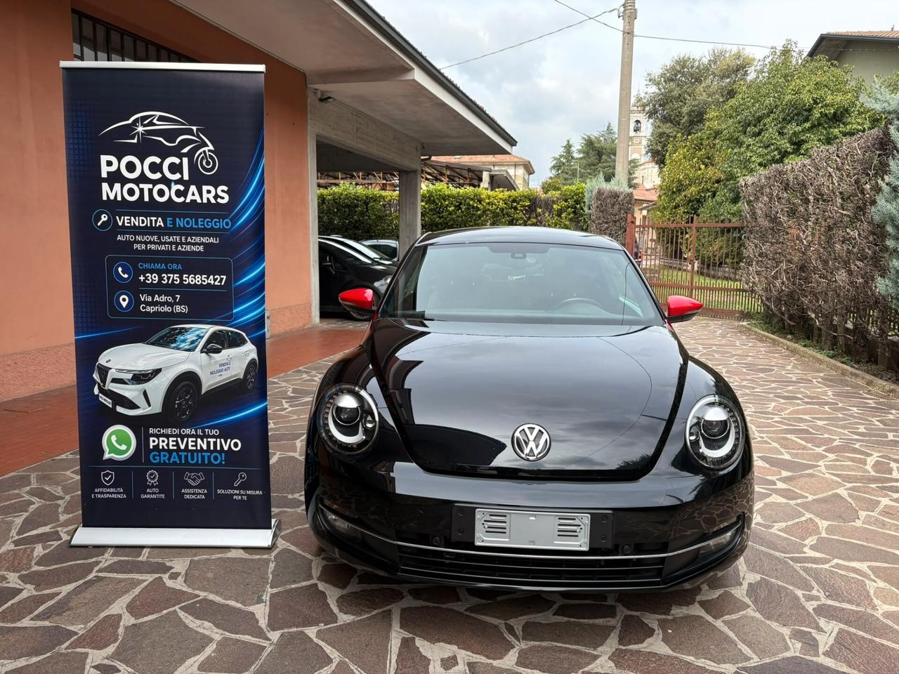 Volkswagen Maggiolino 1.2 TSI Club DSG NAVY TELECAMERA