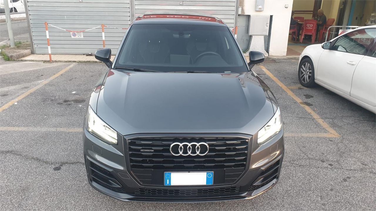 AUDI Q2 2.0 TFSI quattro S tronic S line Ed., S-LINE INTERNO ED ESTERNO,F1 AL VOLANTE TETTO PANORAMA, NAVI, FARI LED, BELLISSIMA!!!