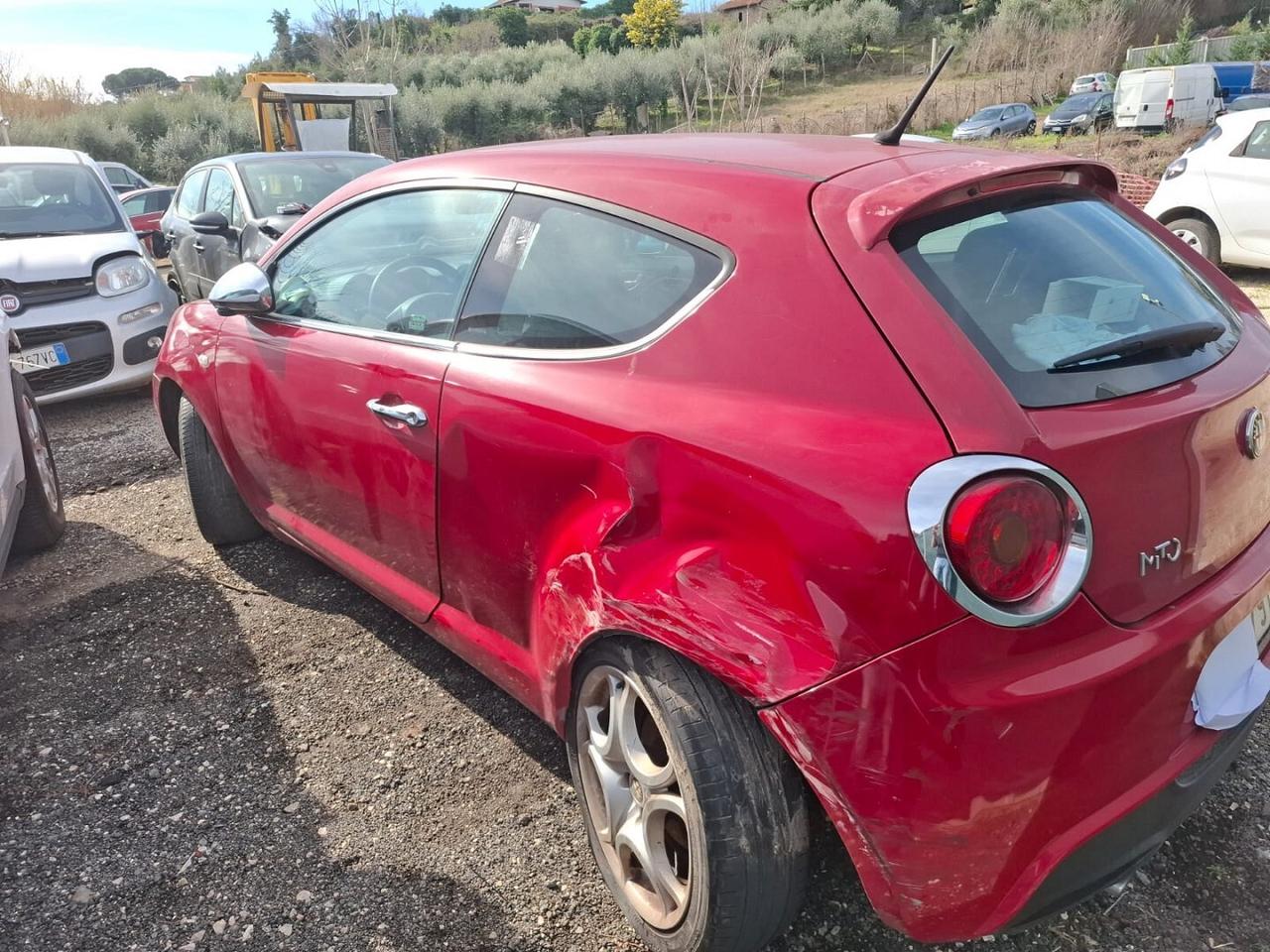 ALFA ROMEO MITO 1.4 BENZINA SINISTRATA MARCIANTE