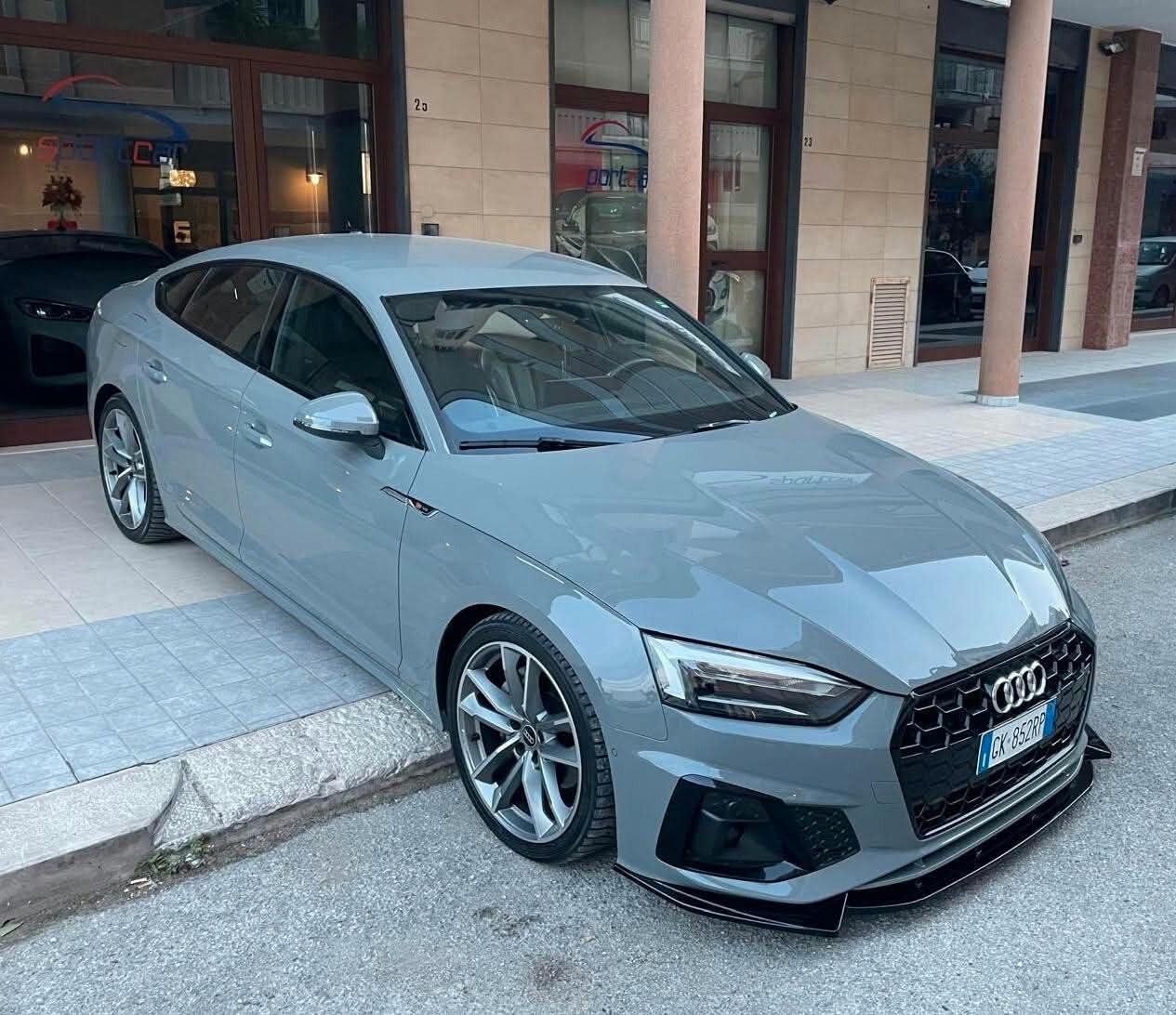 Audi A5 SPB 40 TDI 204cv MHEV S TRONIC S LINE EDITION " NAVY PELLE LED 19' "