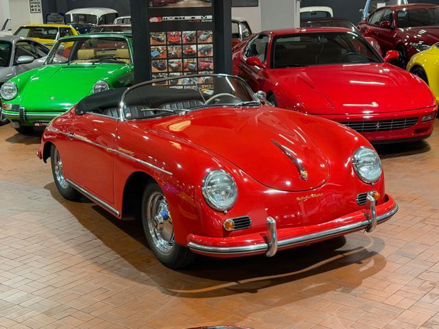 PORSCHE 356 Speedster 1600 A -Matching color-Pelle Nera