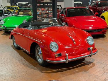 PORSCHE 356 Speedster 1600 A -Matching color-Pelle Nera