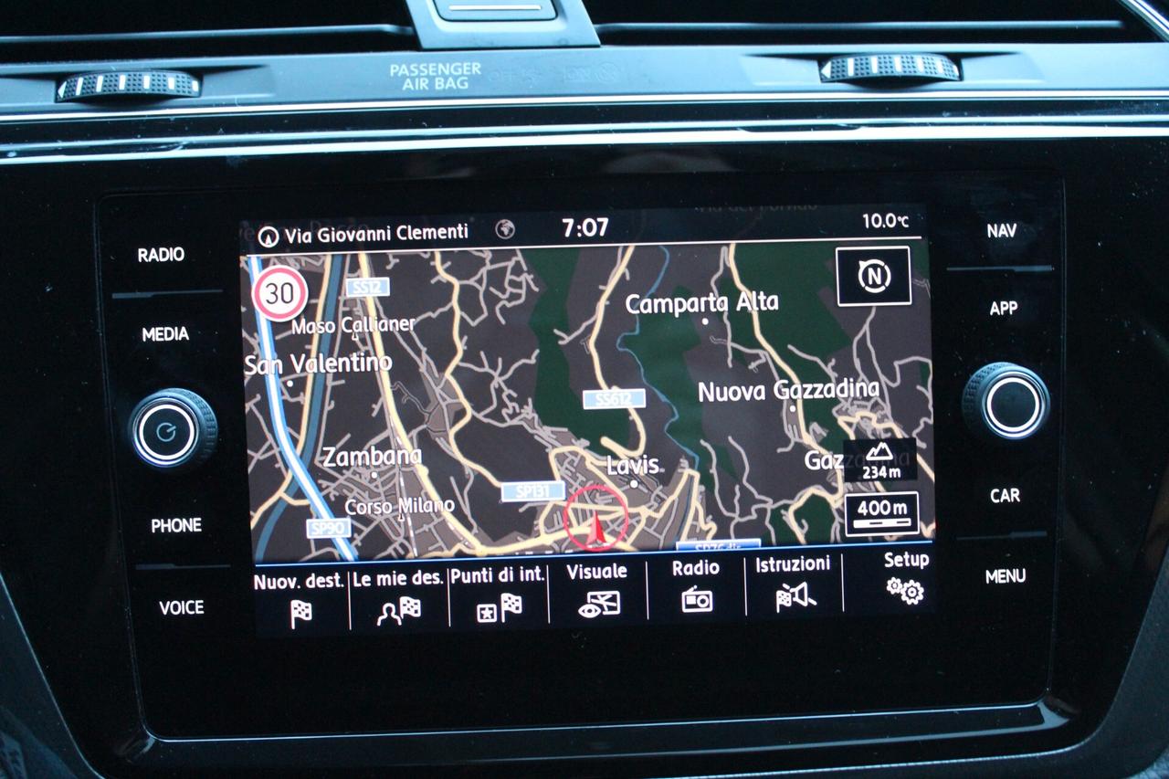 VW Touran 1.6 TDI 115 CV SCR DSG Highline 7 posti