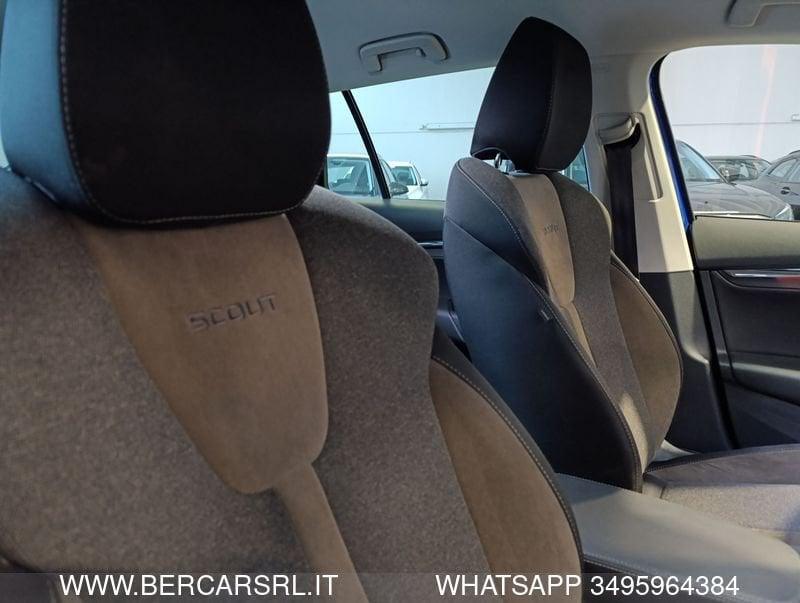 Skoda Octavia Octavia 2.0 TDI EVO SCR 150 CV DSG 4x4 Wagon Scout