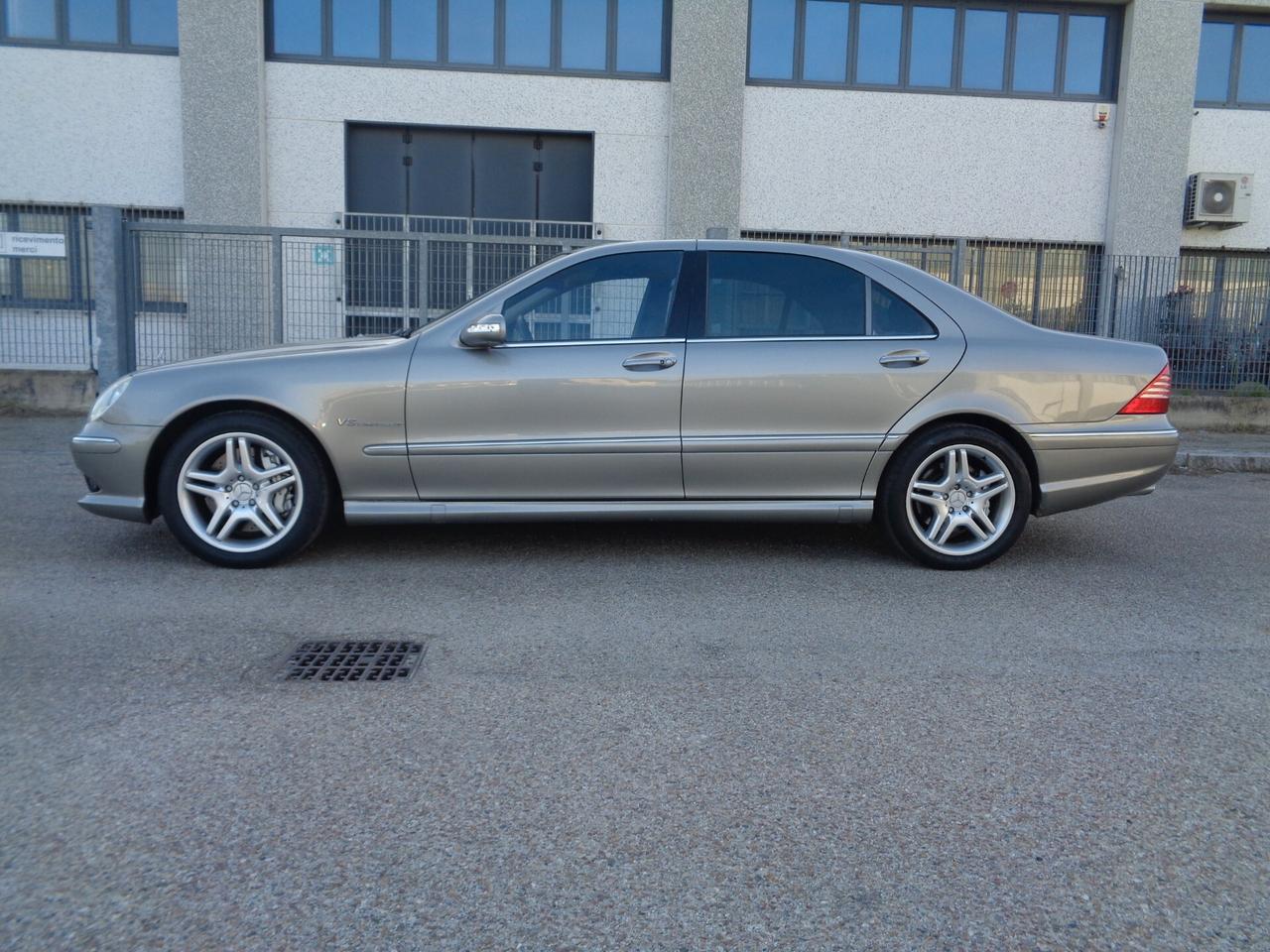 Mercedes-benz S 500 55 Kompressor cat AMG Lunga