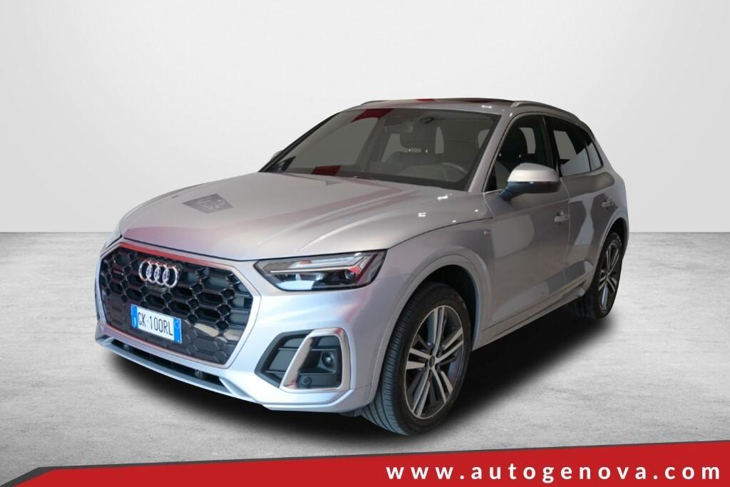AUDI Q5 40 TDI 204CV S-TRONIC QUATTRO S-LINE PLUS ( FARI LED - VIRTUAL COCKPIT - TETTO PANORAMICO APR. - CRUISE - CLIMA TRIZONA - NAVI - PARK ASSIST - TELECAMERA 360 - CERCHI 20 ) KM 32000