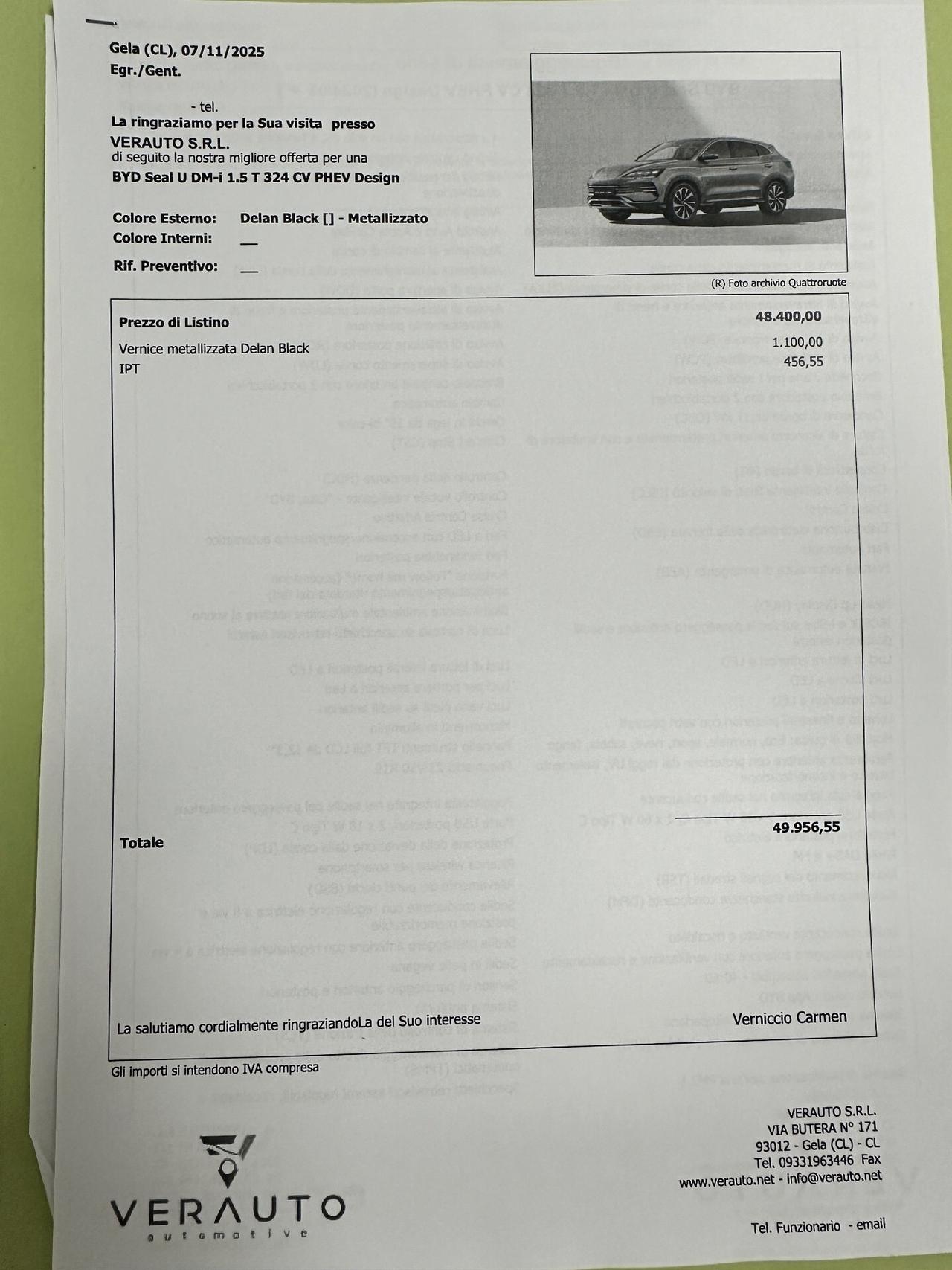 BYD Seal U 1.5 Design OFFERTA T-STOCK PREZZO IMPERDIBILE