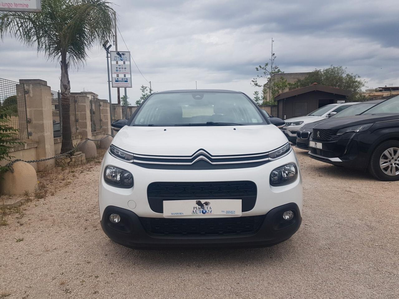 Citroen C3 1.2 PureTech 83cv Navy Led Sensori Park