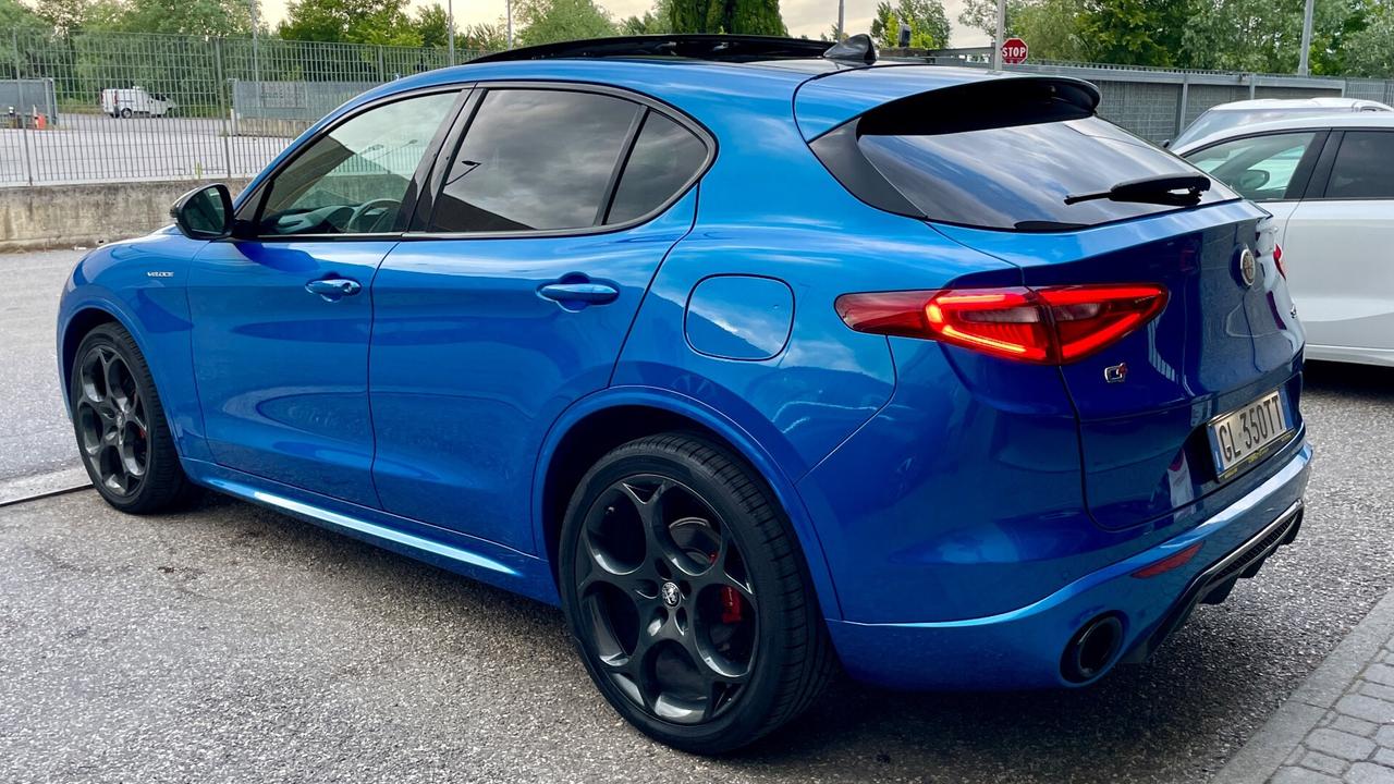 ALFA ROMEO STELVIO 2.2 VELOCE TURBODIESEL Q4 210 CV - TETTO, PELLE, FULL LED