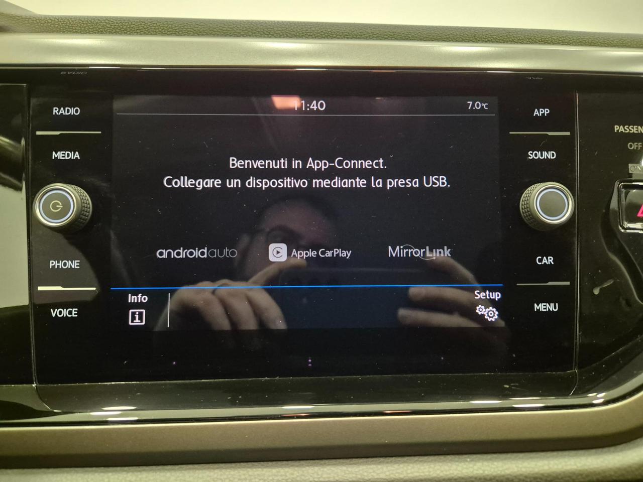 Volkswagen Polo 5p 1.0 evo Comfortline 80cv - NEOPATENTATI - Sens. Park - Carplay