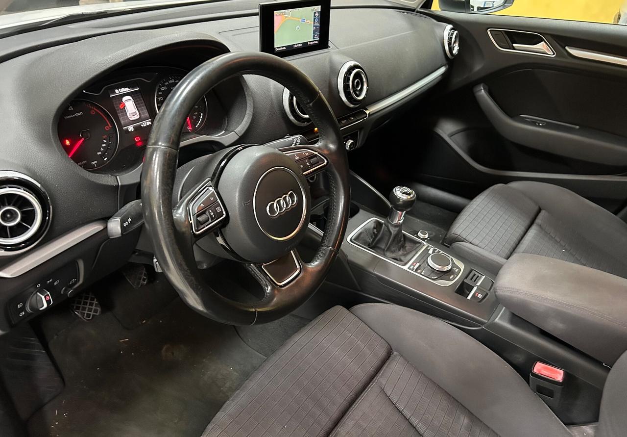 AUDI A3 1.6 Tdi 110 cv “NAVI/LED/VETRI OSC”-2016
