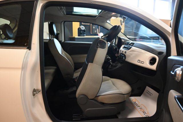 FIAT 500 1.2 LOUNGE TETTO SENSORI TEL 15"CLIMA MP3 VOL.MULT