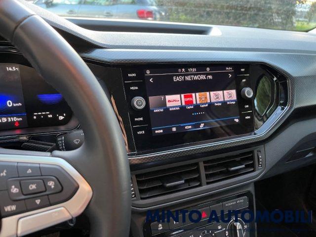 VOLKSWAGEN T-Cross 1.0 TSI 95CV APPLE CARPLAY NAVIGAZIONE SENS.PARCH