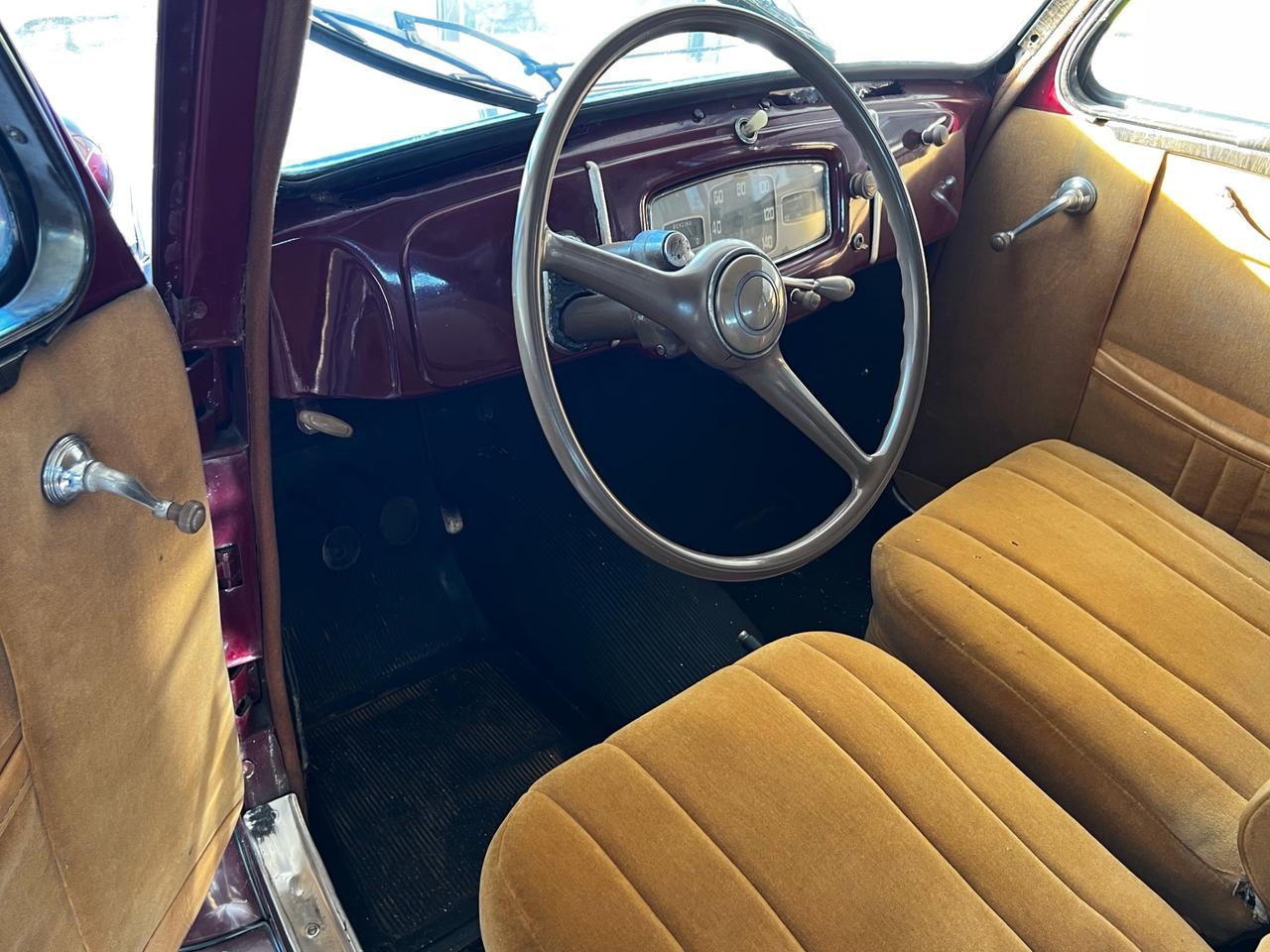 FIAT 1100 ISCRITTA ASI PERFETTA