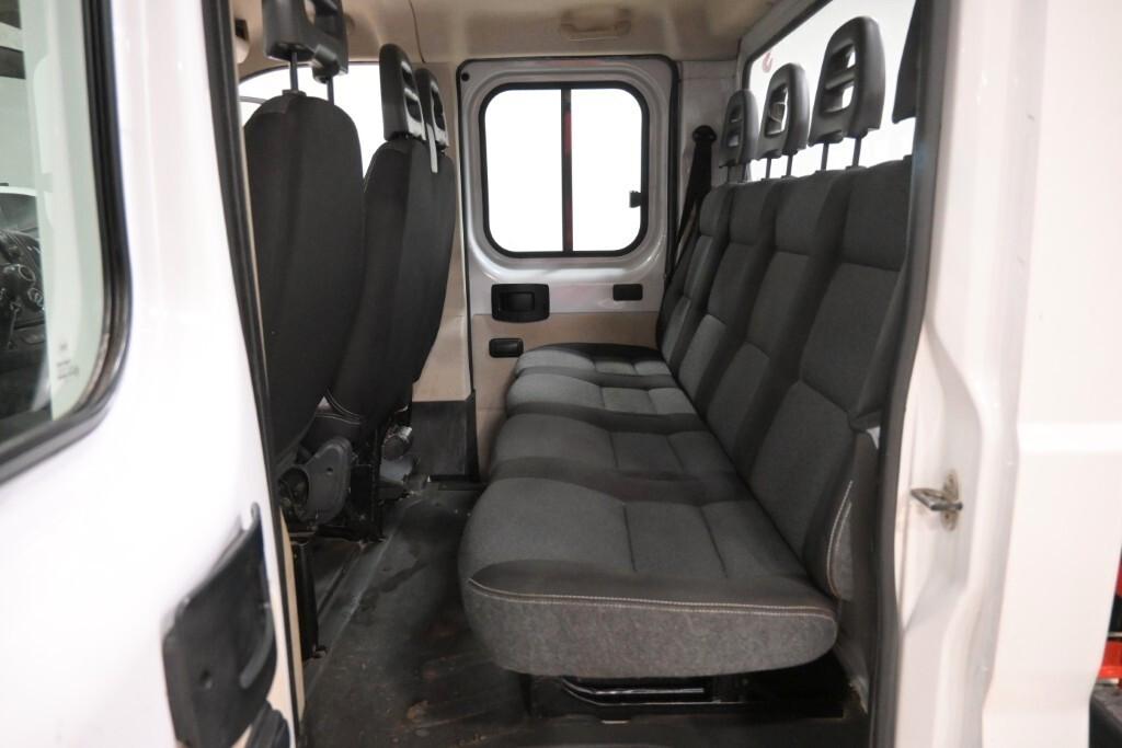 FIAT DUCATO 35 2.3MJT 130CV PLM-DC CABINATO MAXI + GRU 7 POSTI PORTATA 1505KG