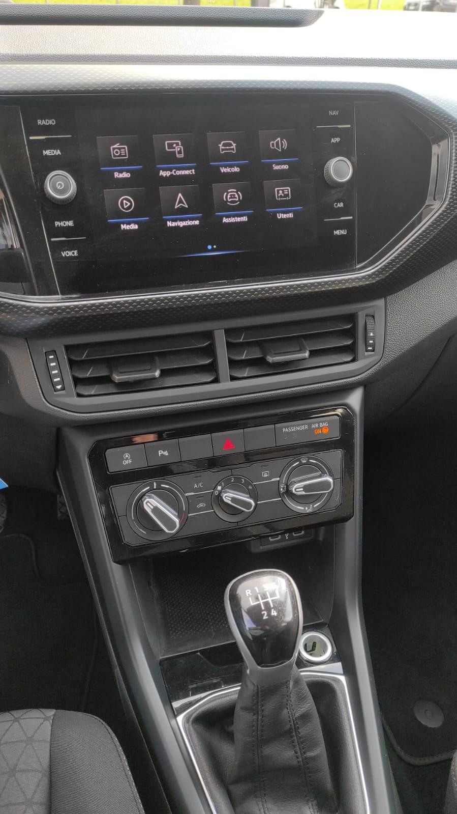 VOLKSWAGEN T-CROSS 1.0 BENZINA TSI 95CV