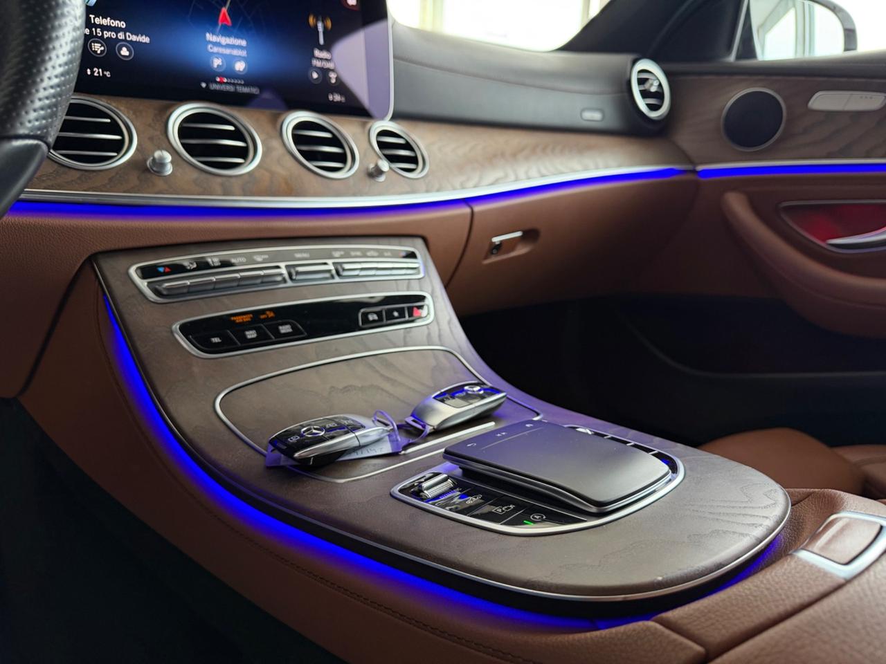 M.B E 300 d 4Matic 265cv Premium Plus PELLE TABACCO