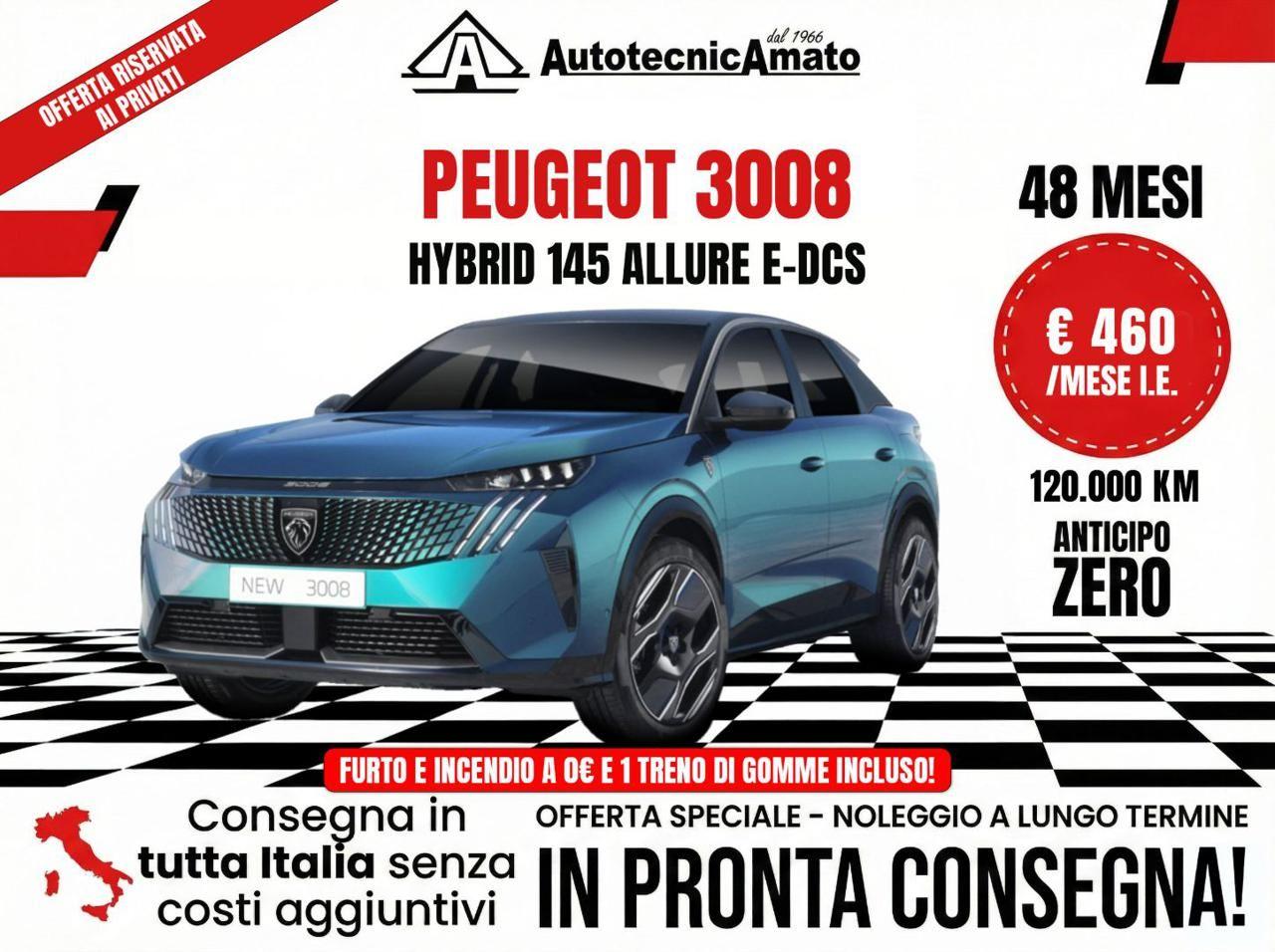Peugeot 3008 Hybrid 145 e-DCS6 Allure