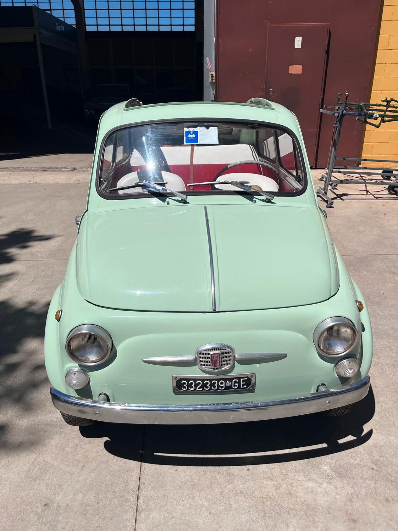 Fiat 500 110 D Benzina del 1962