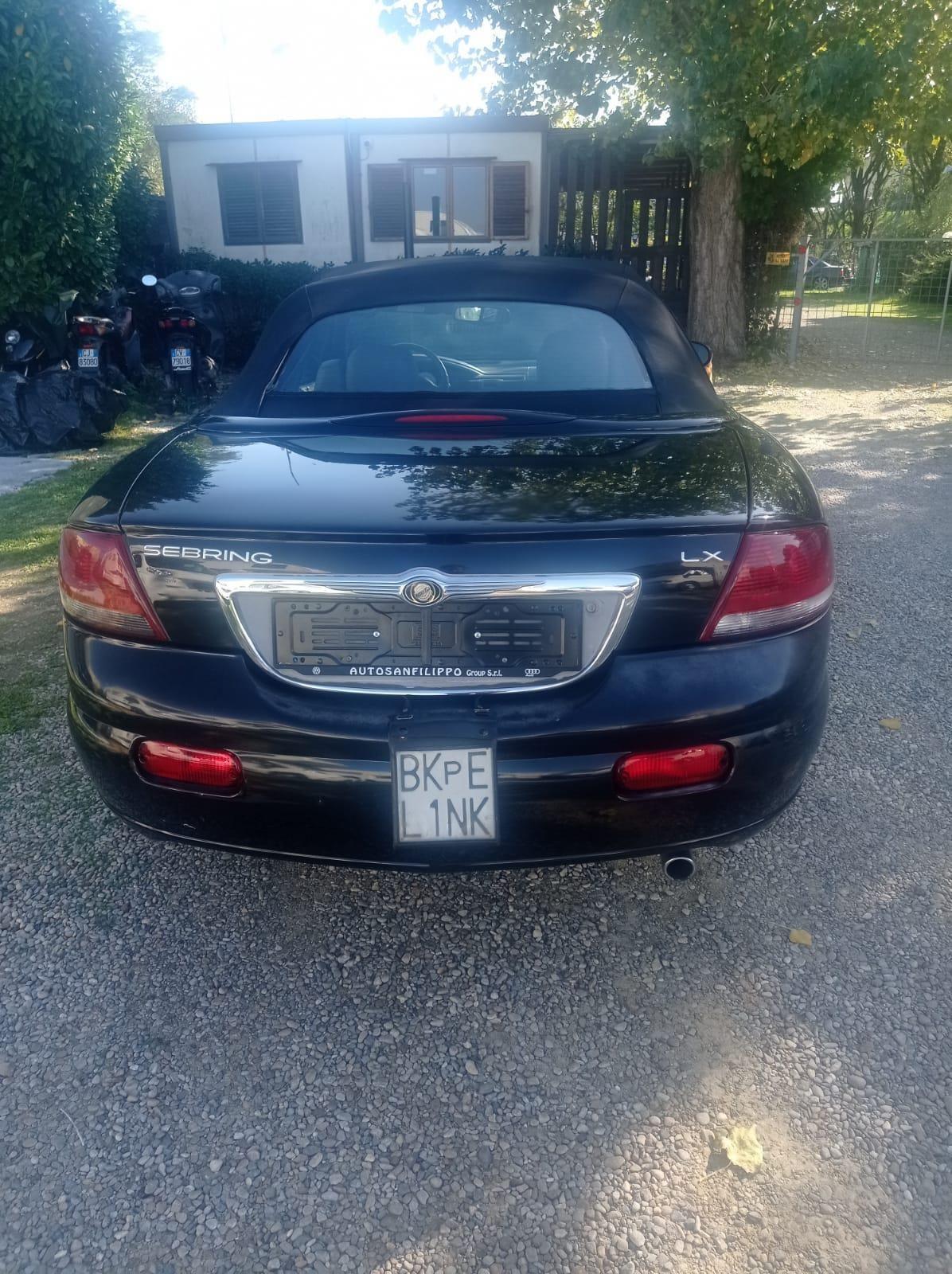 CHRYSLER SEBRING 2.7 6 CILINDRI 203 CV -CABRIO