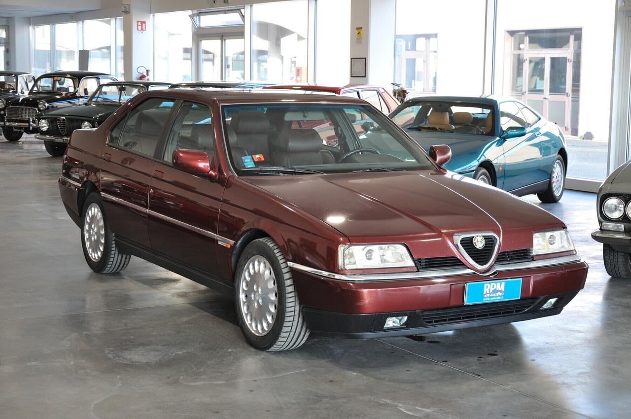 Alfa Romeo 164 2.0i V6 turbo cat Super CRS pelle tagliandata