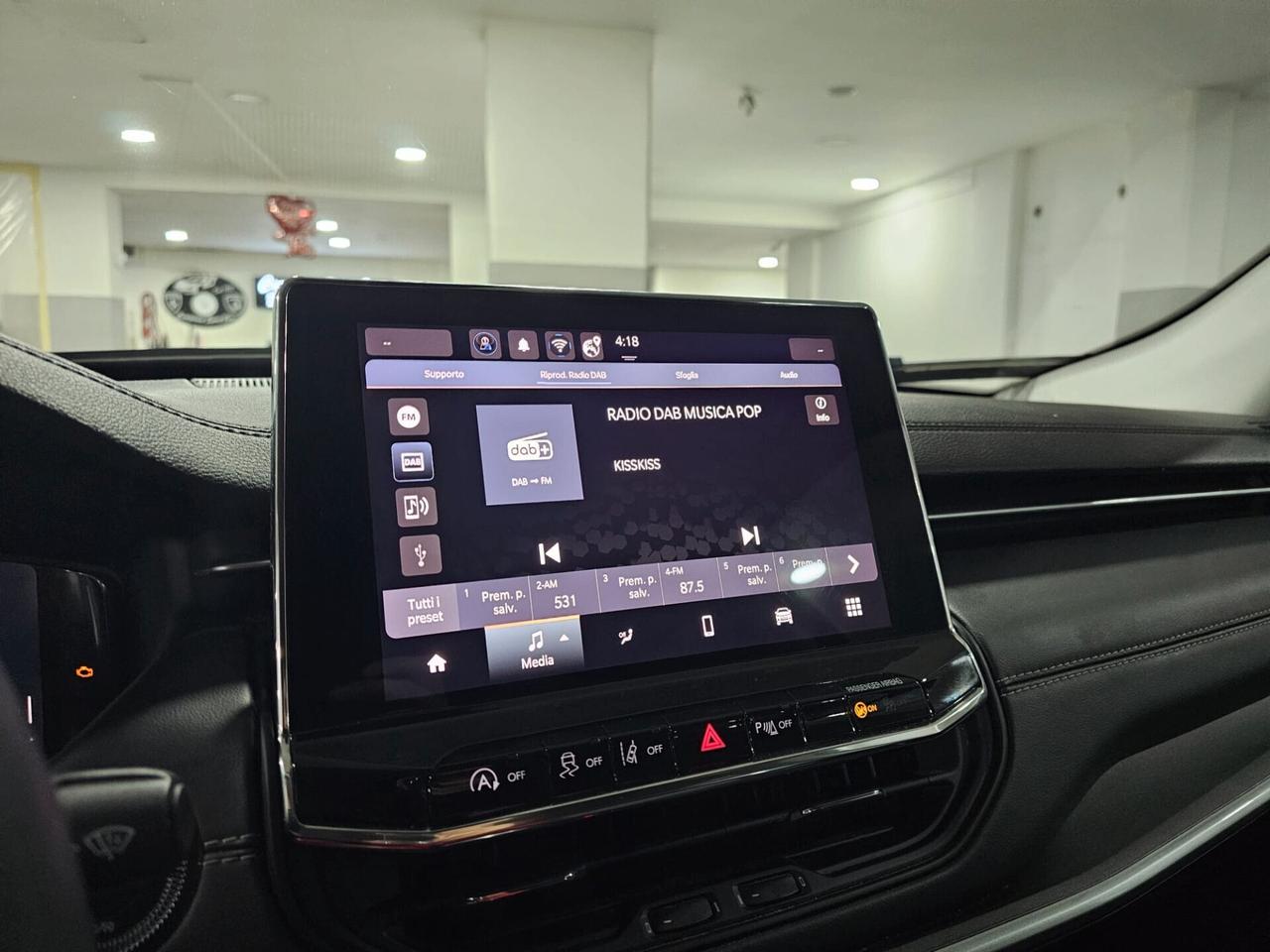 NUOVA JEEP COMPASS MY22 1.6 MJT 130CV LIMITED BLACK LINE