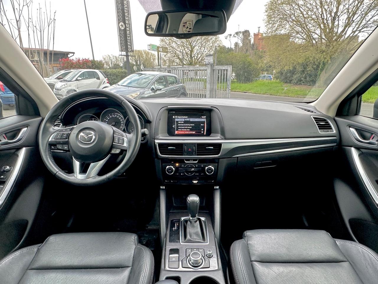 Mazda CX-5 2.2L Skyactiv-D 175CV 4WD Exceed Tetto Pelle Navi Traino Bose Service Permute Rate Garanzia