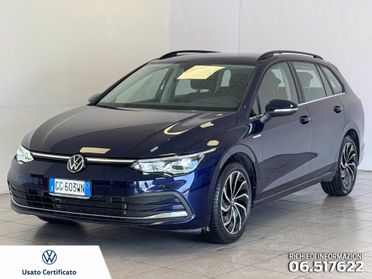 VOLKSWAGEN Golf variant 1.5 etsi evo style 130cv dsg del 2021