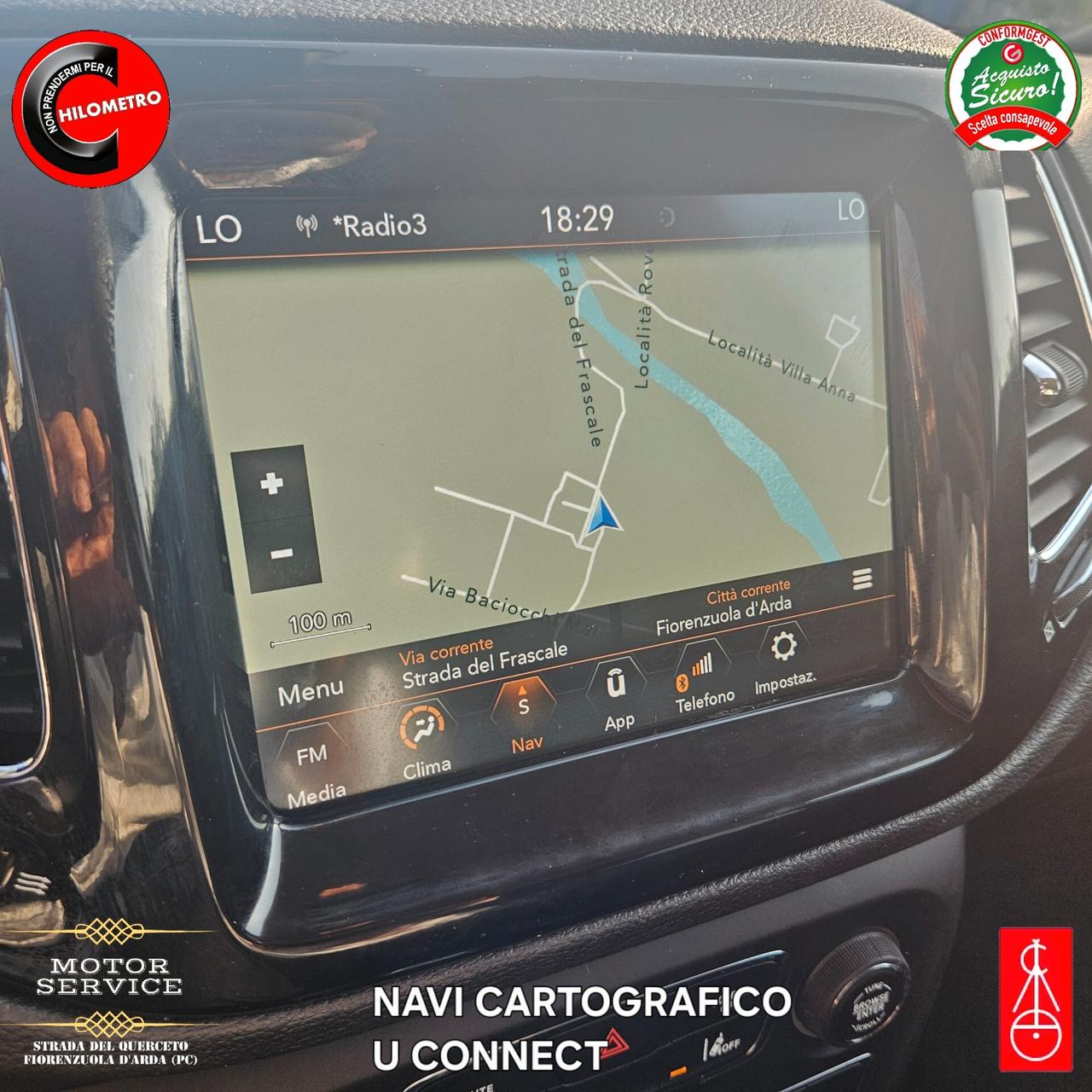 Jeep Compass 2.0 4x4 AUT. Limited pochi km documentati