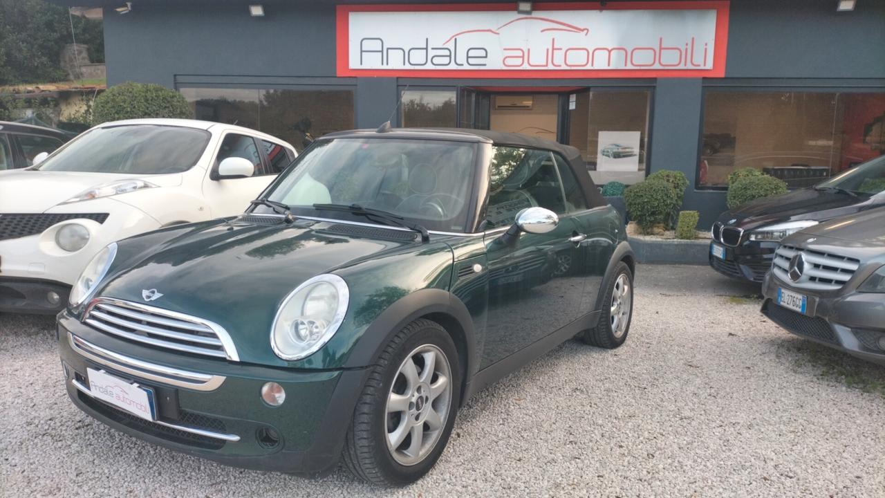 Mini Mini 1.6 16V One Cabrio INT PELLE