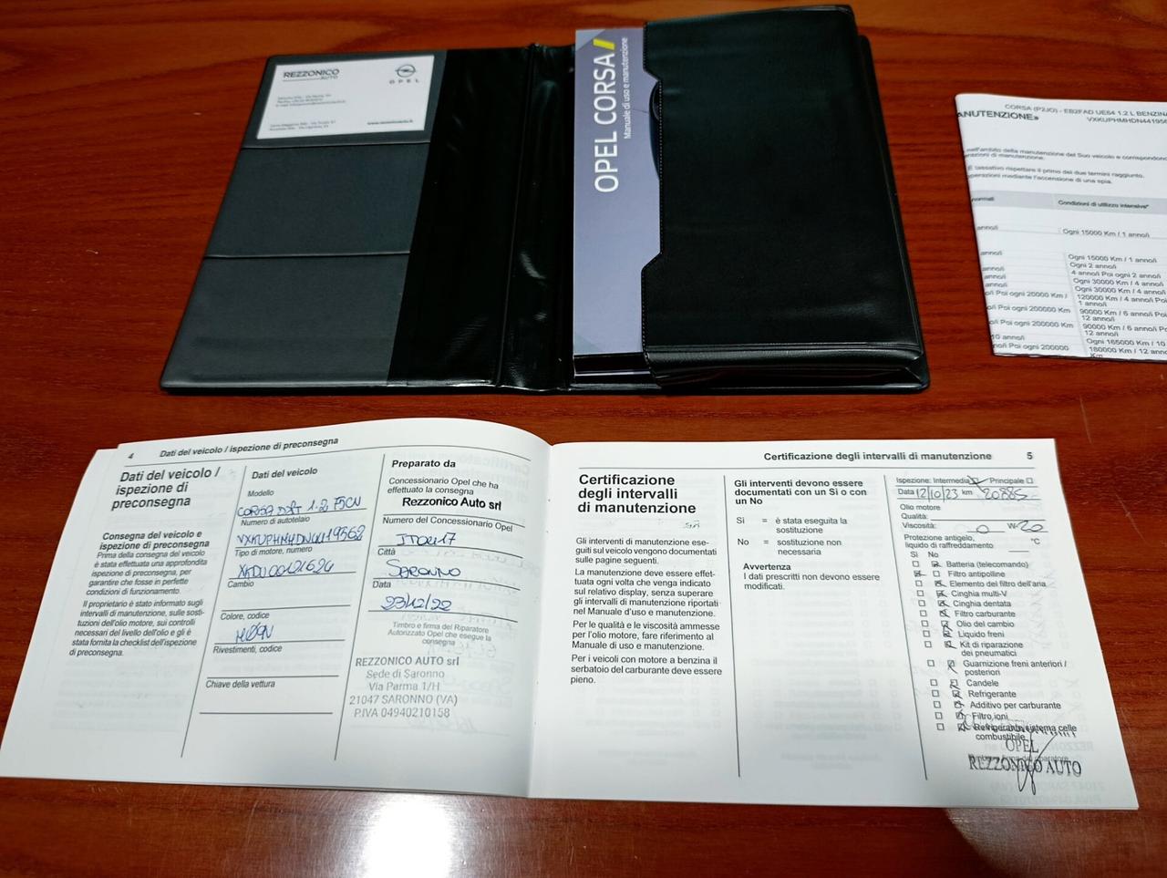 Opel Corsa 1.2 Edition Black 75cv