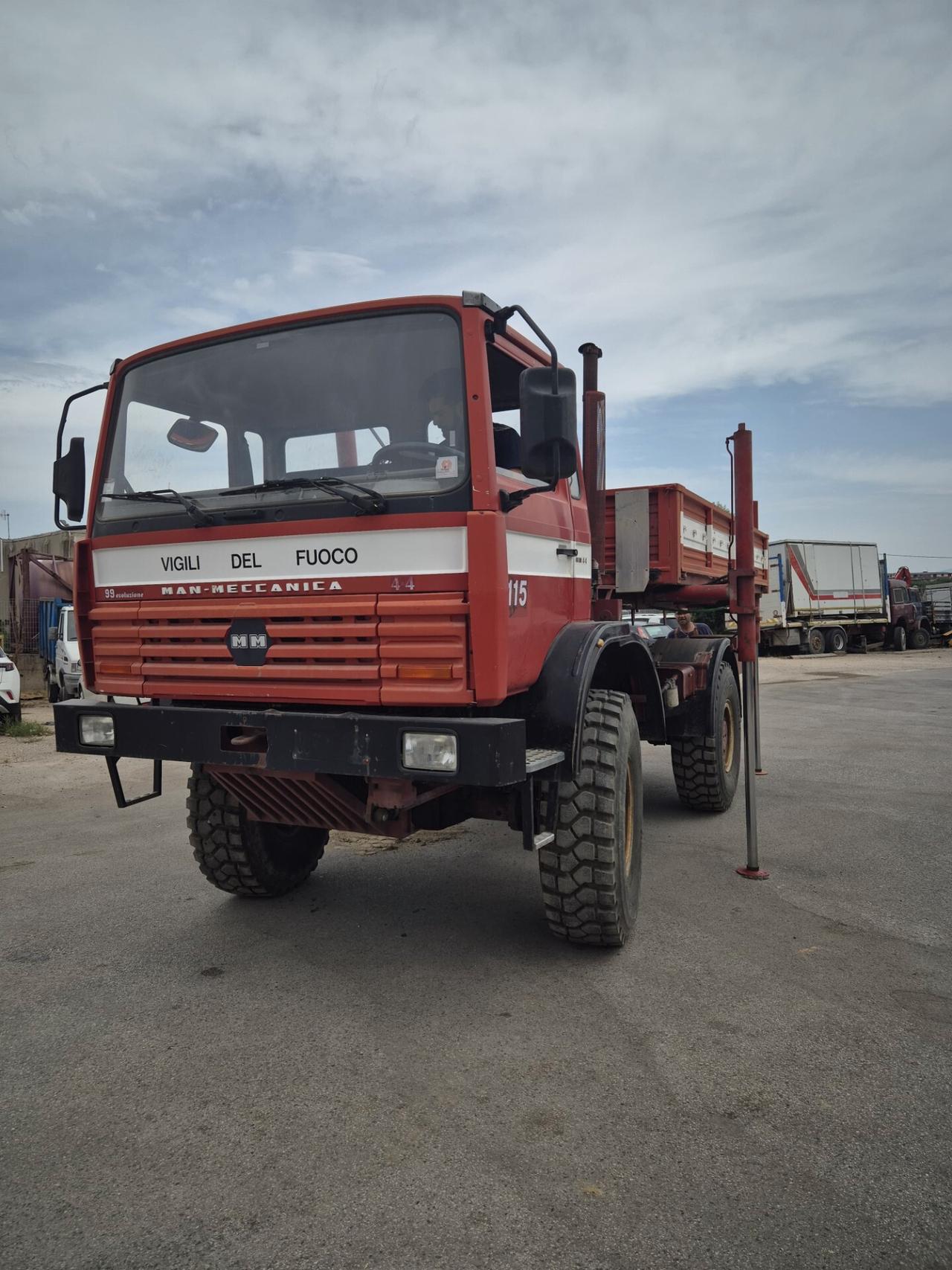 Man Meccanica 4x4 Cassone intercambiabile