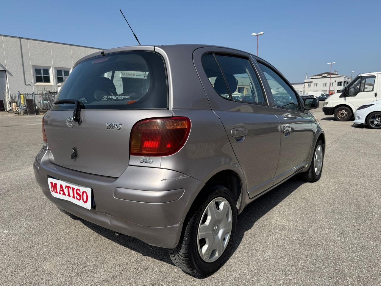Toyota Yaris 1.4 tdi D-4D cat 5 porte Sol