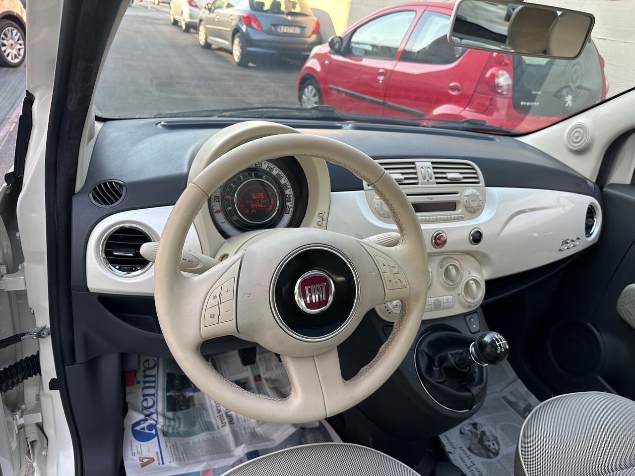 Fiat 500 1.2benz. “TETTO APRIBILE” Km80.000- 2009