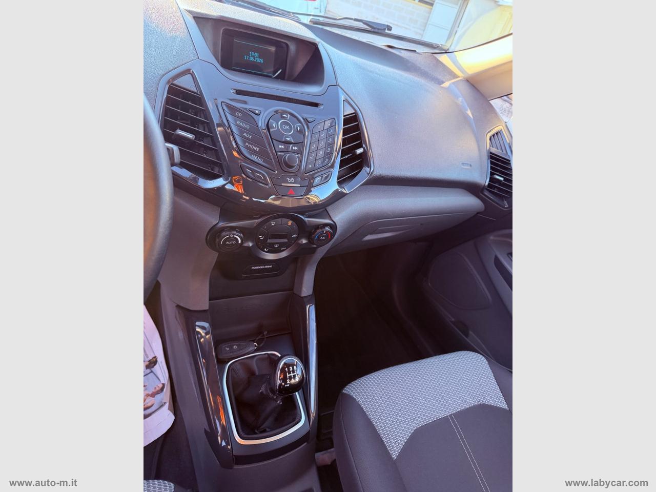 FORD EcoSport 1.5 TDCi 90 CV Titanium