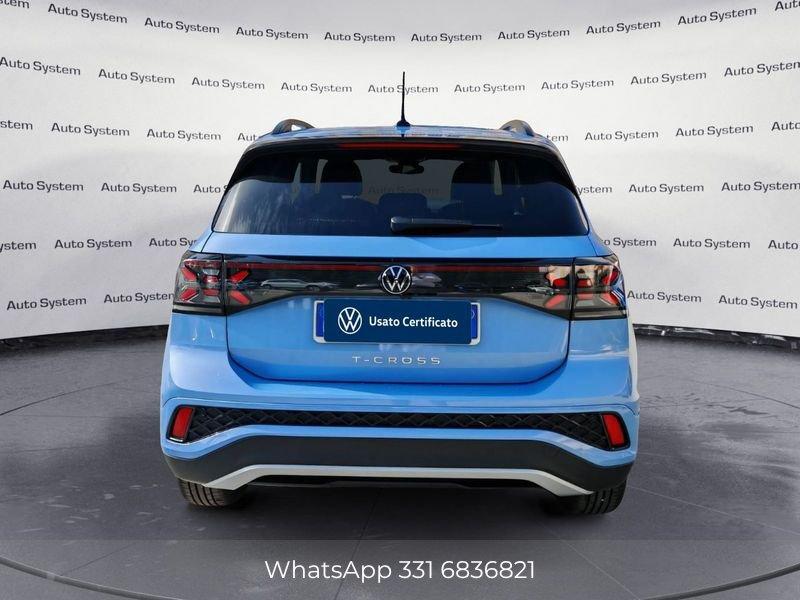 Volkswagen T-Cross Nuova R-Line Plus 1.0 TSI 85 kW (115 CV) Manuale