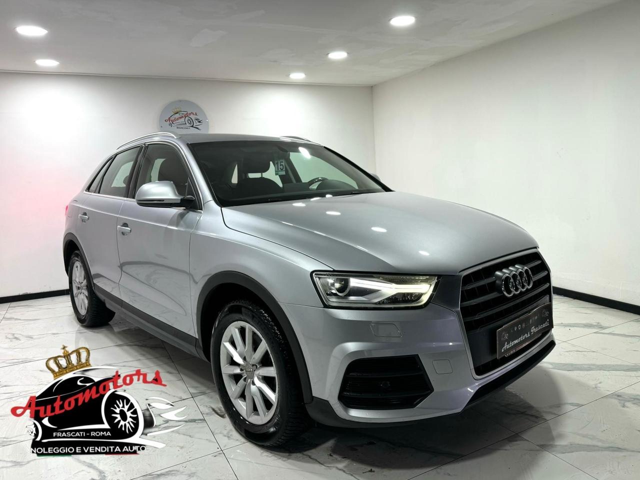 Audi Q3 2.0 TDI 120 CV-LED-NAVI-EURO 6-2017