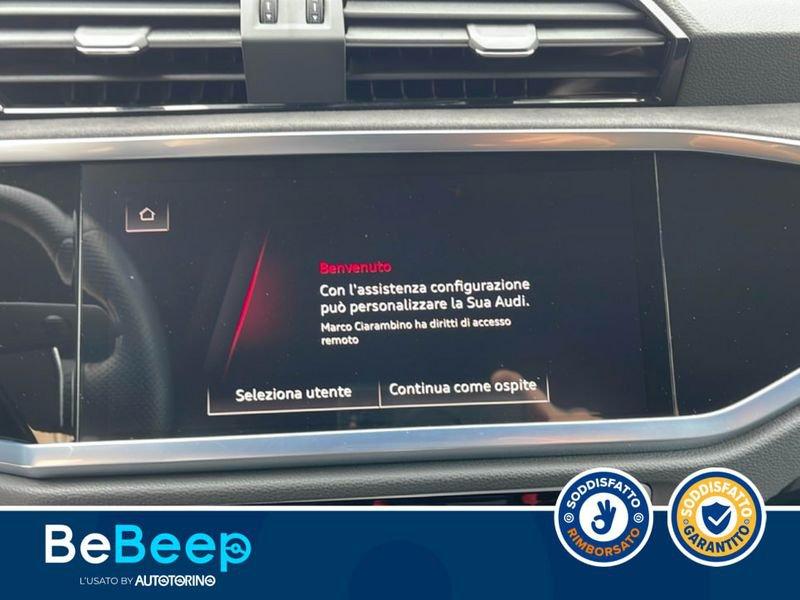 Audi Q3 SPORTBACK RS 2.5 QUATTRO S-TRONIC