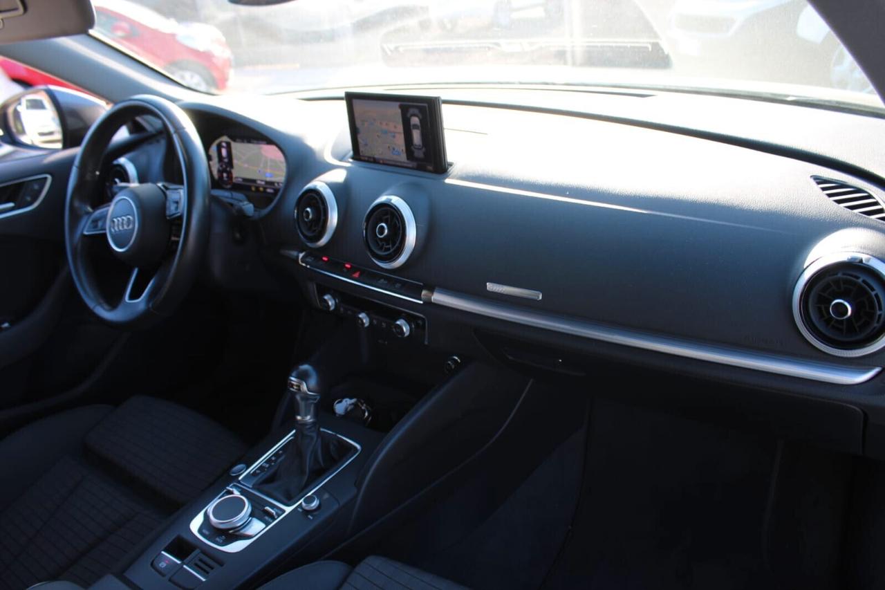 Audi A3 SPB 30 TDI S tronic Tua A SOLI 251€ al mese Anticipo Zero