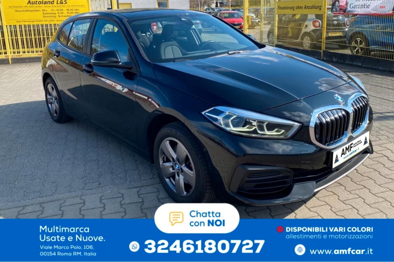 BMW 118 i Advantage, LED, Navigatore, PDC, Cambio automatico