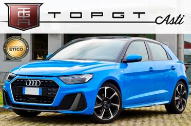 AUDI A1 SPB 30 1.0 TFSI S-LINE INT+EXT 116cv S-TRONIC, UFF ITALIANA, SERVICE CON FATTURE, EURO 6D, APPLE ANDROID, FARI LED, 18", PERMUTE