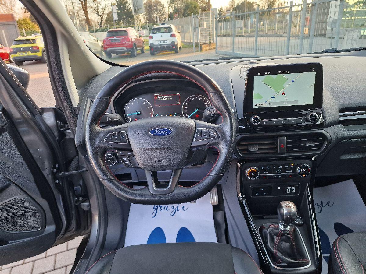 FORD - EcoSport - 1.0 EcoBoost 100 CV ST-Line Bl. Ed.