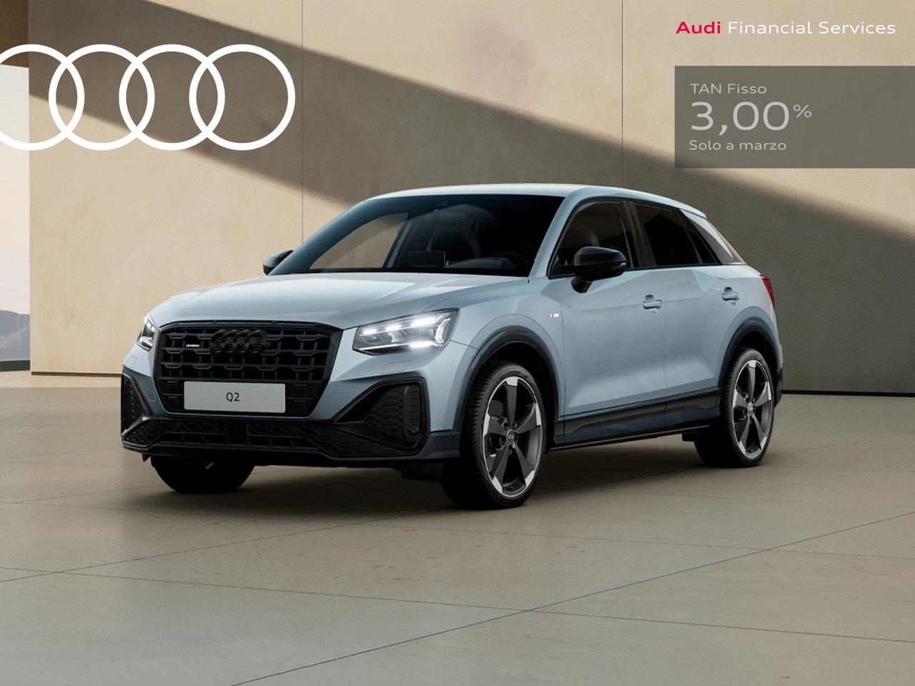 Audi Q2 35 2.0 tdi identity black quattro s-tronic