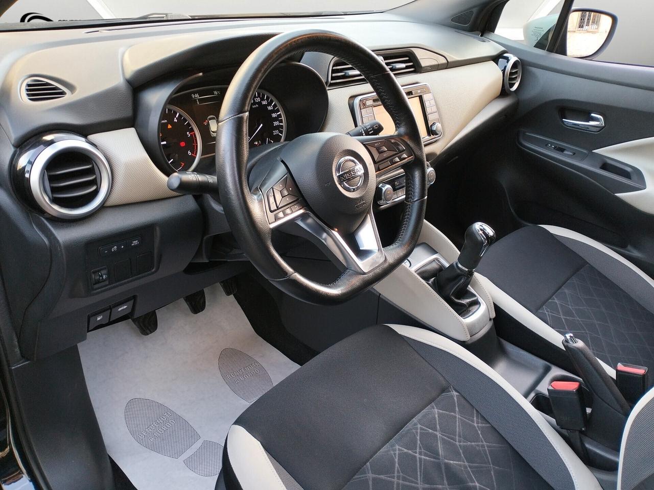 Nissan Micra V 2017 1.5 dci Tekna 90cv * DIESEL * SOLI 69.000 KM *