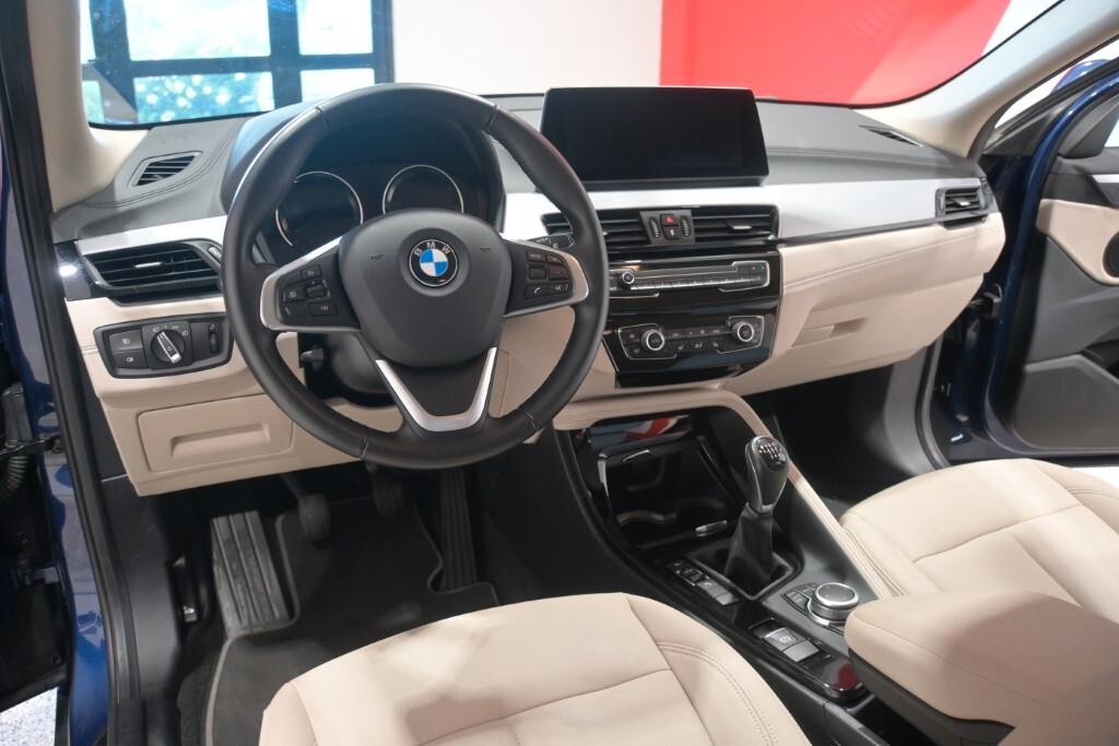 BMW X2 16D 115CV 6M. S-DRIVE BUSINESS ADVANTAGE ( FARI LED - PELLE - CRUISE - HEAD-UP DISPLAY - CARPLAY - NAVI - PARK ASSISTANT )