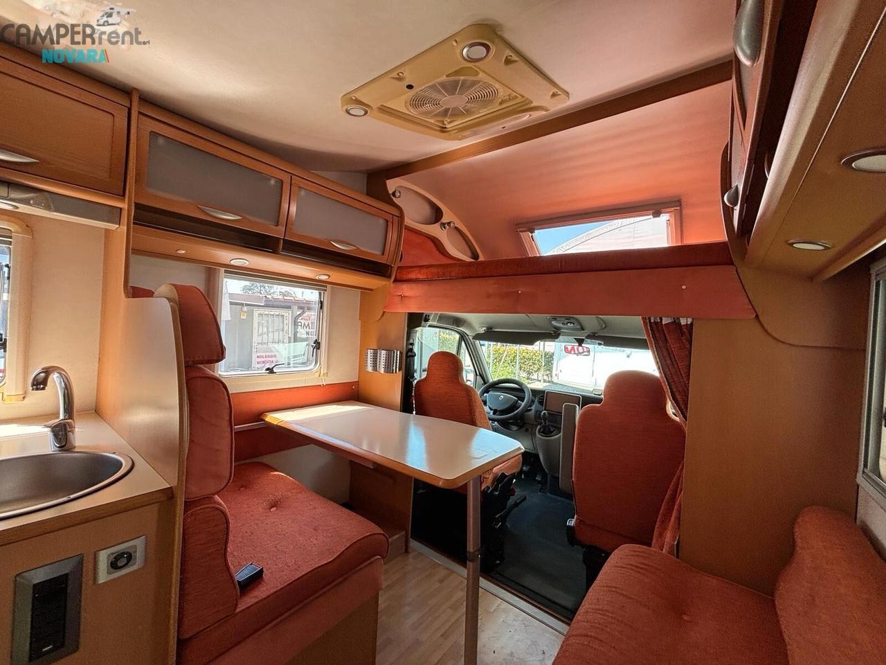 RIMOR XGO FAMILY 102 - MANSARDATO CON LETTO ALLA FRANCESE IN CODA E GARAGE FORO 147 x 48