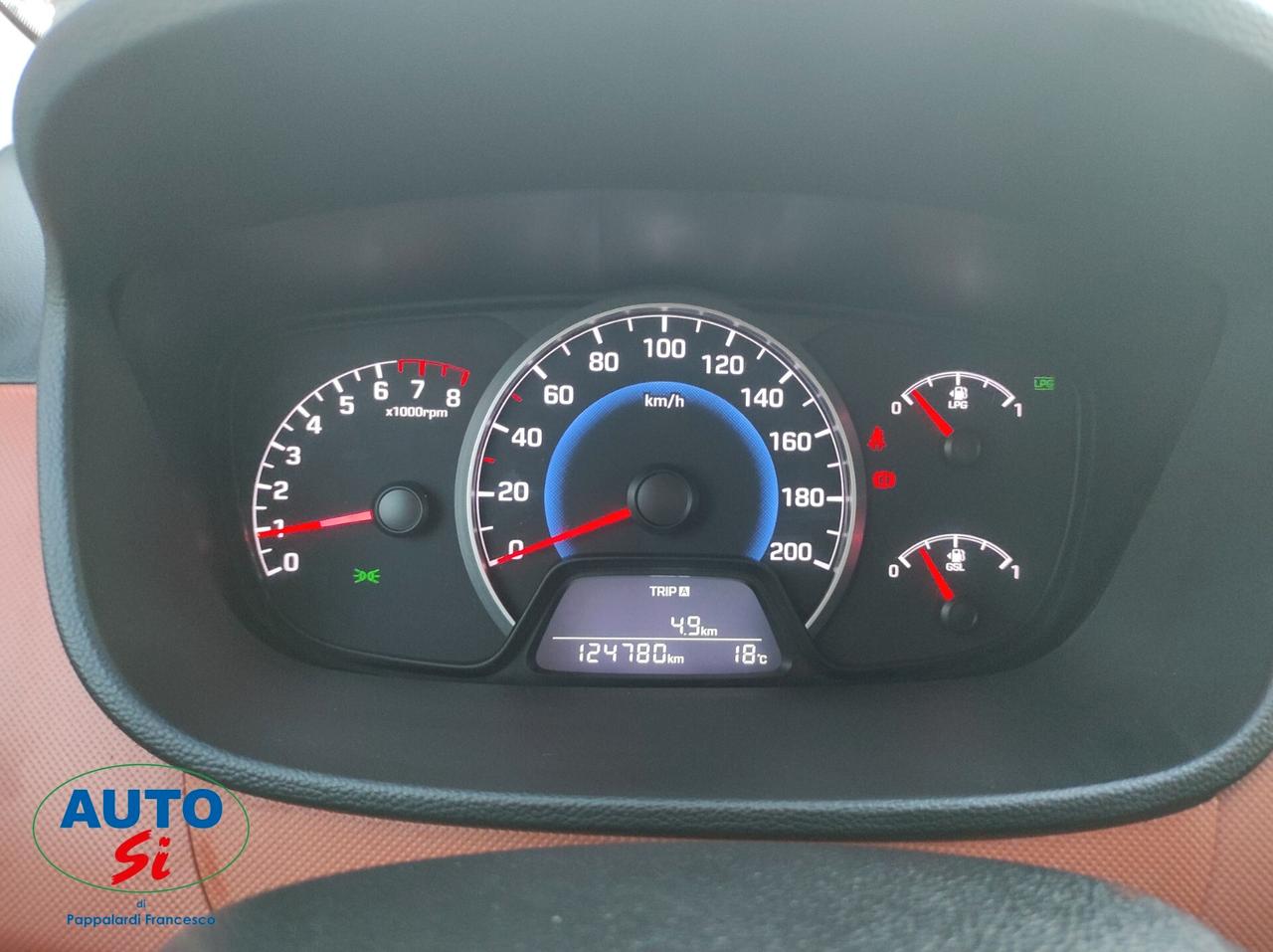 Hyundai i10 1.0 Benz/GPL - 67cv UNICO PROPRIET.