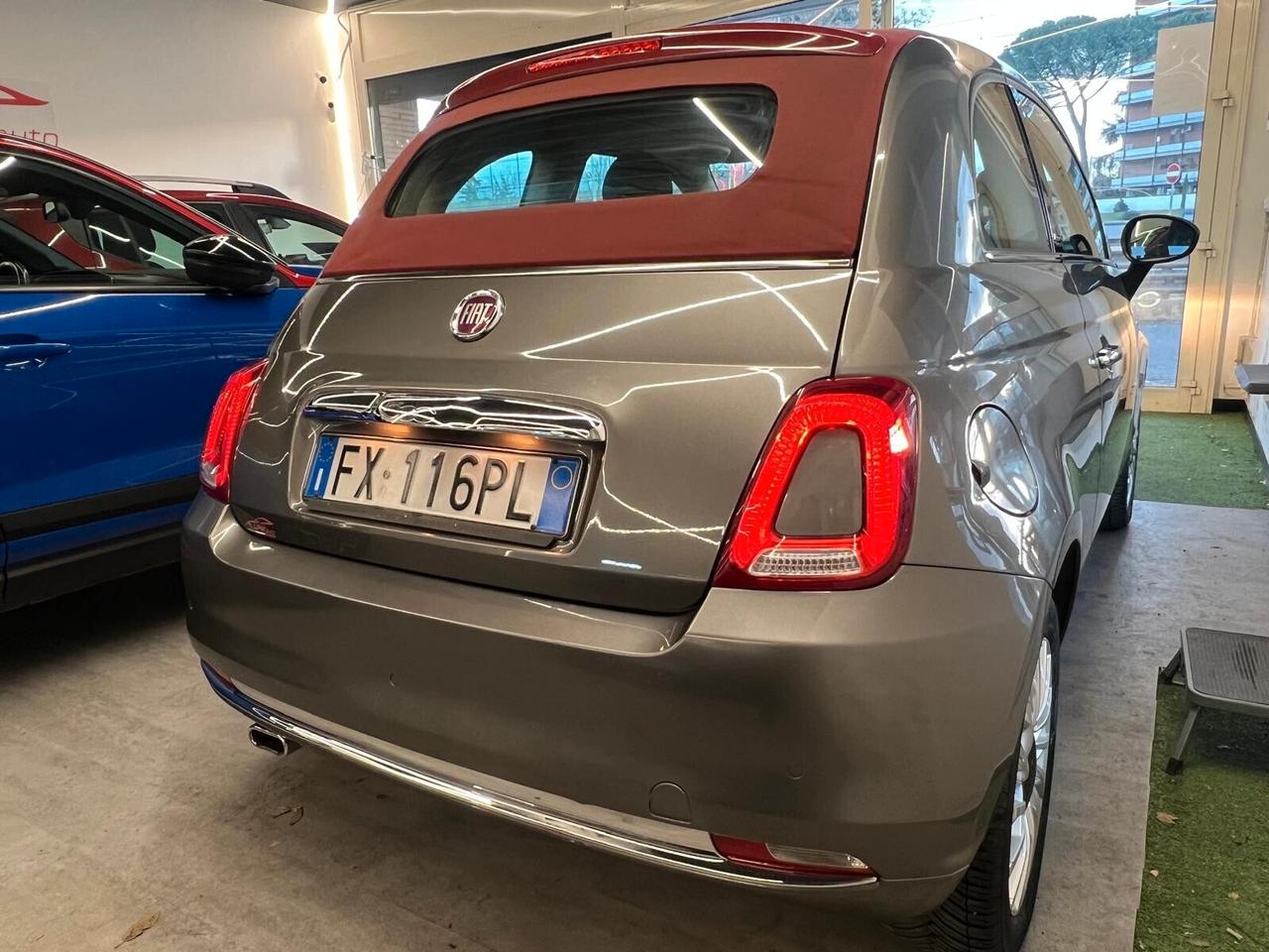 Fiat 500 C 1.2 AUTOMATICA CABRIO*NO VINCOLI FINANZIAM*KM CERTIFICATI