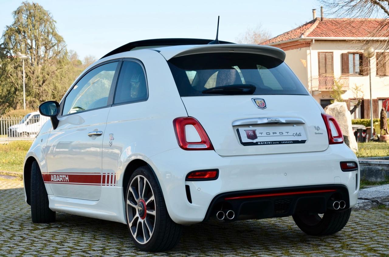 ABARTH 595 TURISMO 1.4 t 165cv, SERVICE CON FATTURE, TETTO, SCARICO RECORD MONZA, XENO, PELLE, PERMUTE